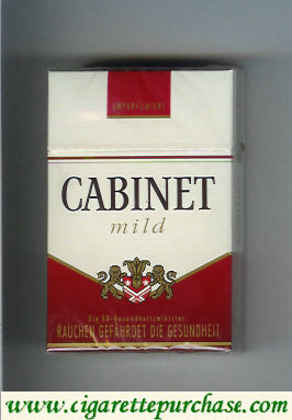 Cabinet Mild cigarettes king size